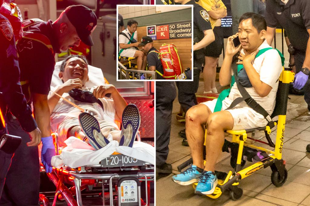 NYC subway shove victim is an ER doctor returning home