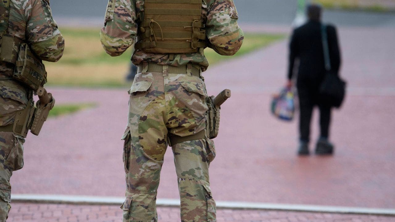 National Guard soldiers are now equipped on Washington streets as part of the Trump administration's effort to combat crime.