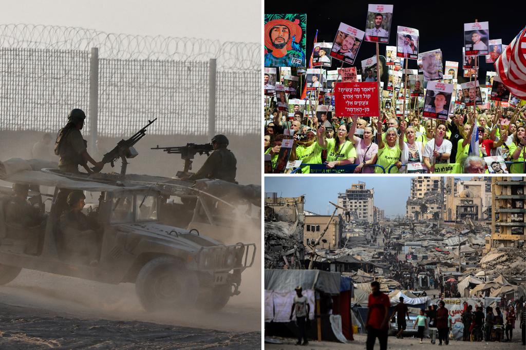 Netanyahu warns that Gaza City will face destruction unless Hamas accepts all of Israel's conditions.