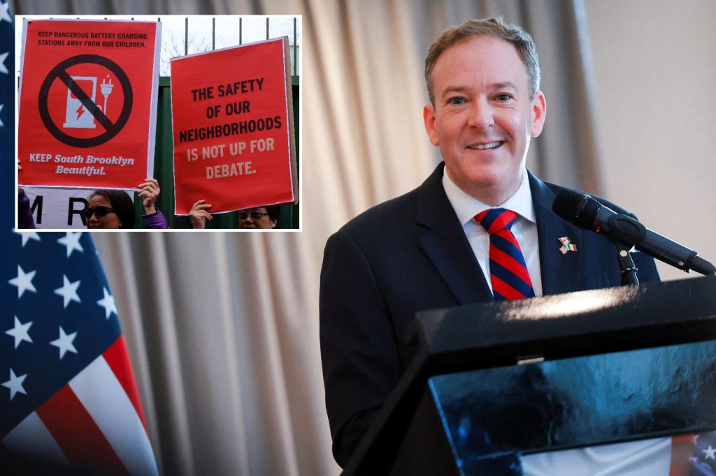 New Yorkers opposing large battery storage facilities gain support from EPA head Lee Zeldin