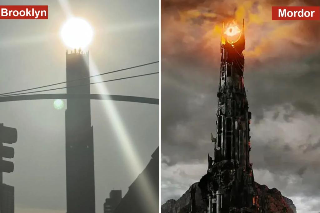 New celestial occurrence ‘Sauronhenge’ showcases ‘evil’ tower in NYC