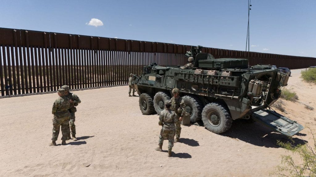 New medal established for troops deployed at the US southern border