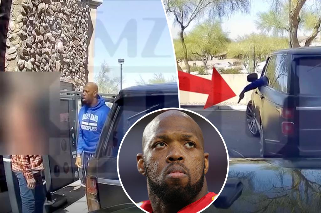 New video reveals Terrell Suggs holding a gun prior to his arrest.