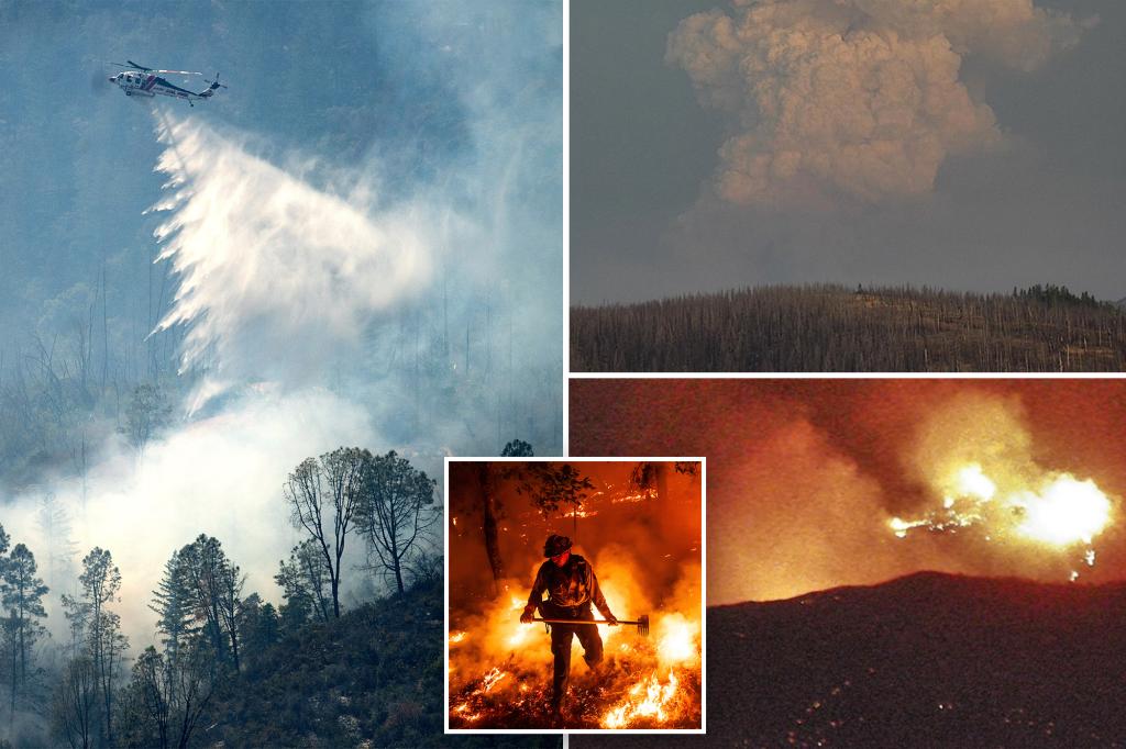 New wildfires ignite in Central and Northern California, leading to evacuations.