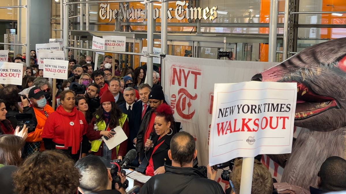 NewsGuild calls for clearer communication from New York Times following reassignment of critics