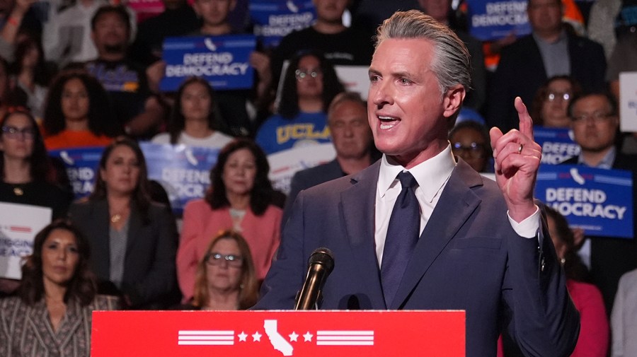 Newsom's approval rises in 2028 primary race: Poll