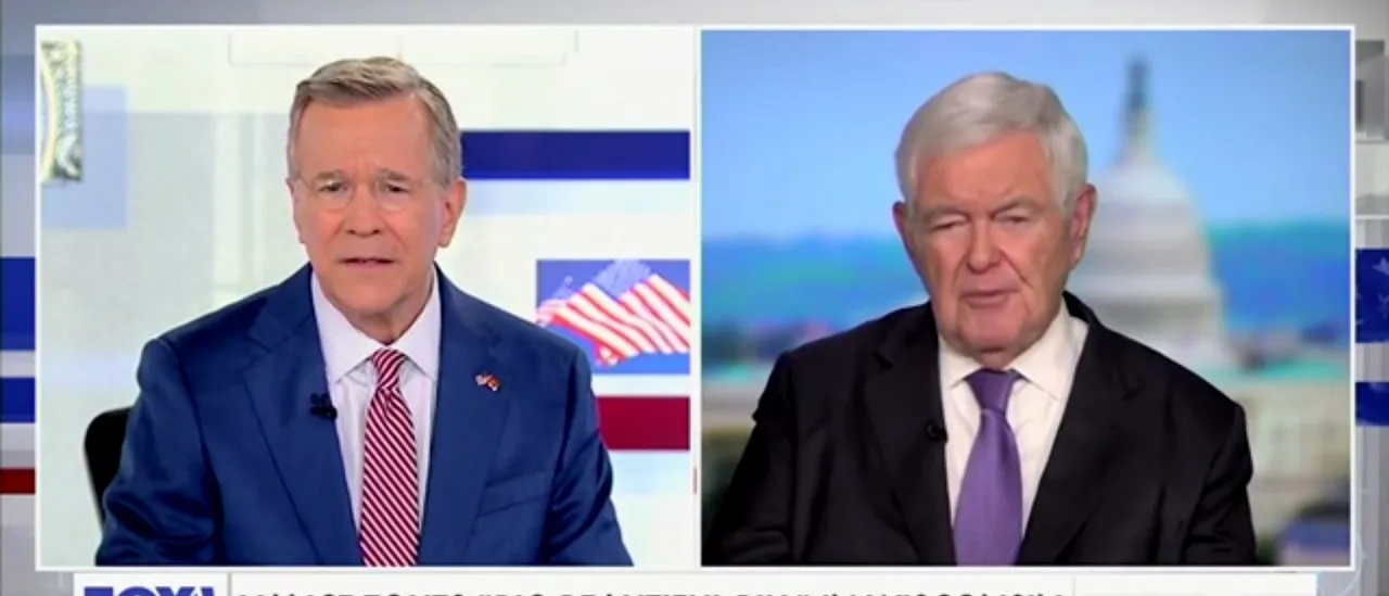 Newt Gingrich States That Trump's Economic Approval Ratings Depend on One Factor That Is Already Beginning to Occur