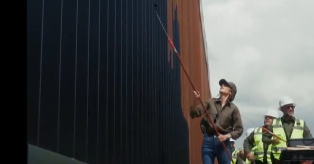 Noem's Black Coating Renders Border Wall 'Impenetrable'