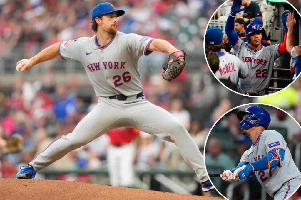 Nolan McLean delivers a stellar performance as the Mets' offense surges to overpower the Braves.