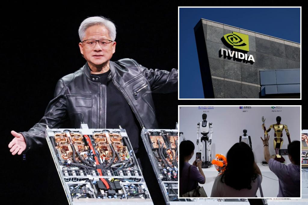 Nvidia stock drops as disappointing forecast raises concerns about a slowdown in AI growth