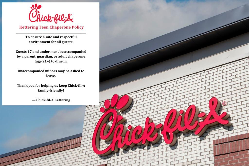 Ohio Chick-fil-A to mandate chaperones for teen patrons, sparking community backlash