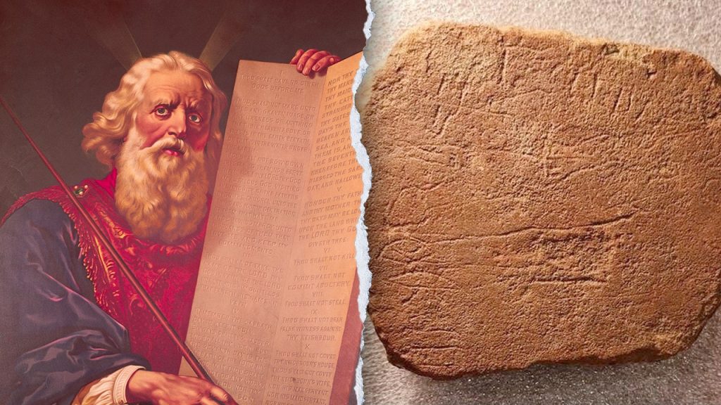 Old inscription of Moses found at Egyptian turquoise mining location