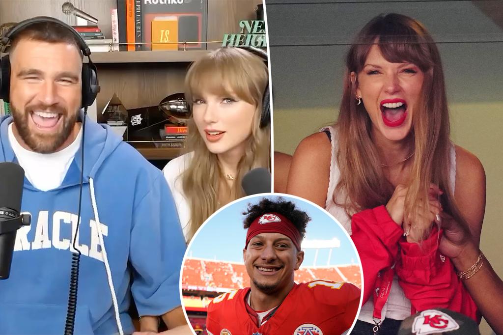 Patrick Mahomes' unexpected response to Travis Kelce's relationship with Taylor Swift disclosed in new Chiefs documentary