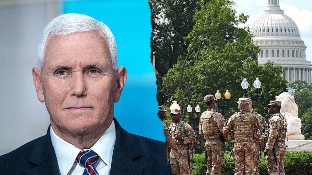 Pence commends Trump's federal National Guard response to the crime issue in D.C.
