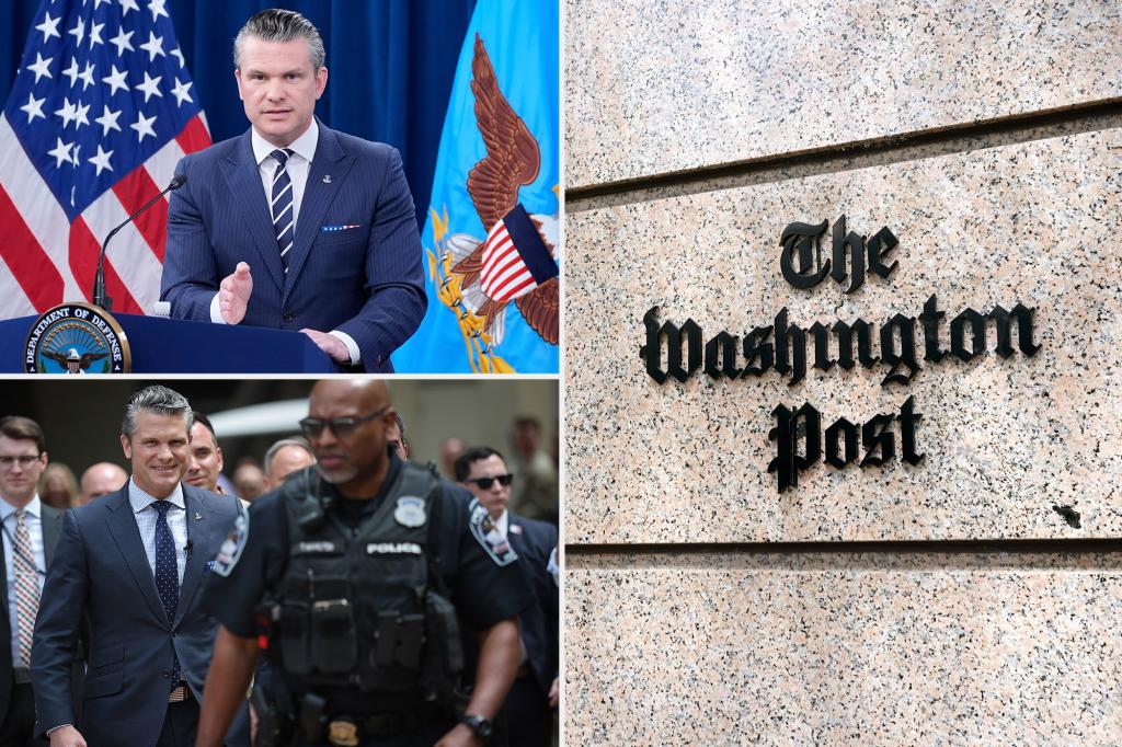 Pentagon officials criticize a report on Pete Hegseth’s security for endangering lives.
