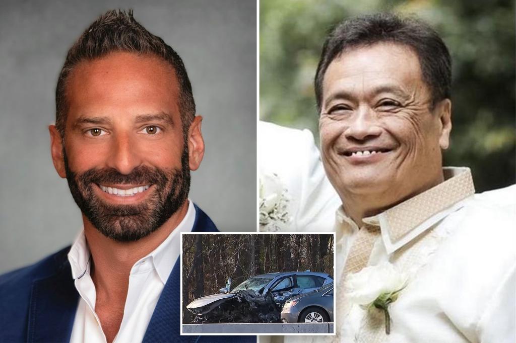 Pharma executive Brian Baldari from New Jersey faces charges for driving 103 mph against traffic in a crash that resulted in the death of an Olympic swimmer.