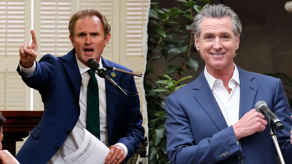 Plan for a two-state solution would separate California's coast from its inland areas.