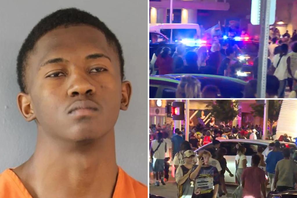 Police apprehend individual in connection with shooting of teenager following NBA Finals Game 7.