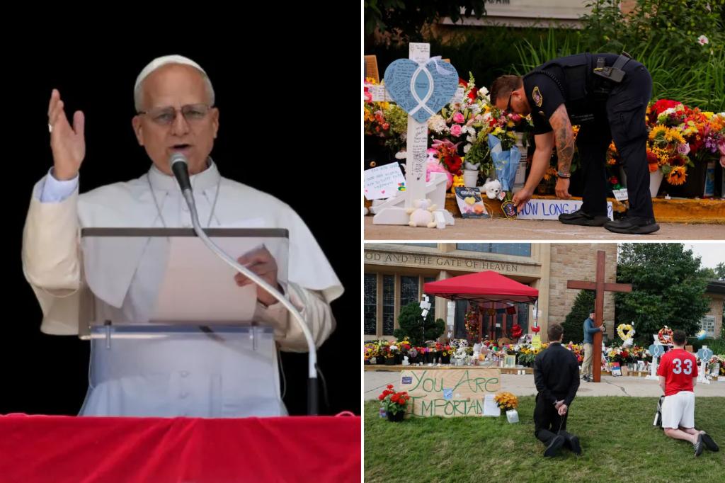 Pope urges an end to the 'pandemic of weapons' following shooting in Minnesota