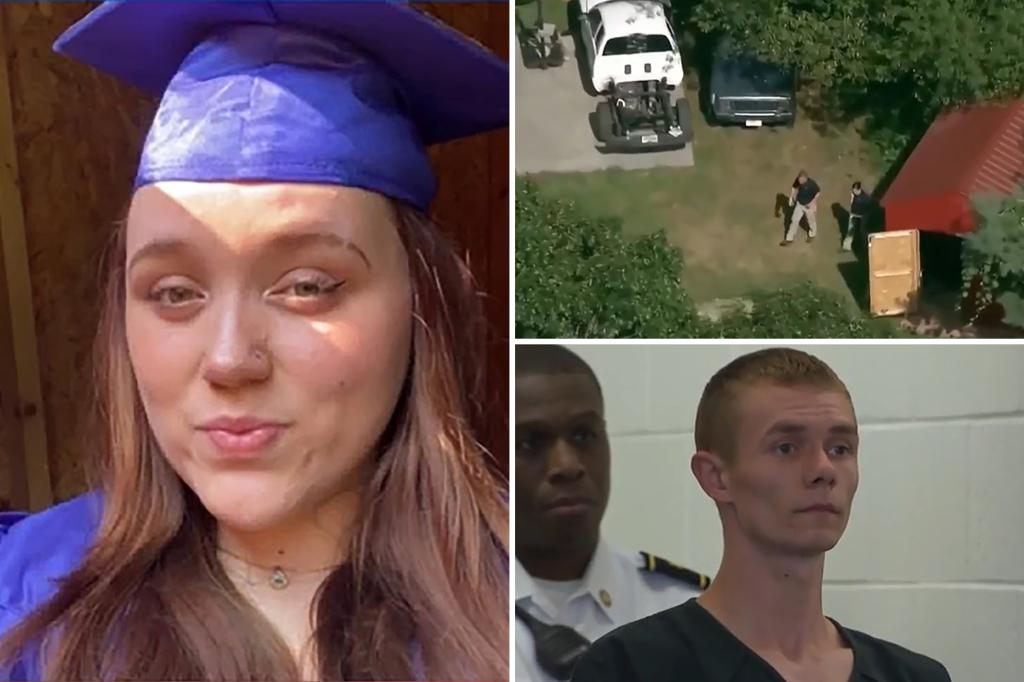 Pregnant Massachusetts teenager discovered buried in her boyfriend's yard sent disturbing message about him before disappearing.