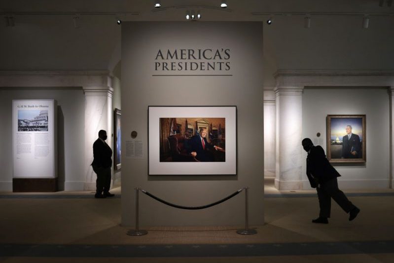 Previous impeachments of President Trump taken out of museum display