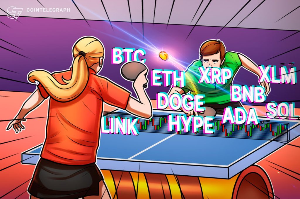 Price forecasts for 8/15: BTC, ETH, XRP, BNB, SOL, DOGE, ADA, LINK, HYPE, XLM