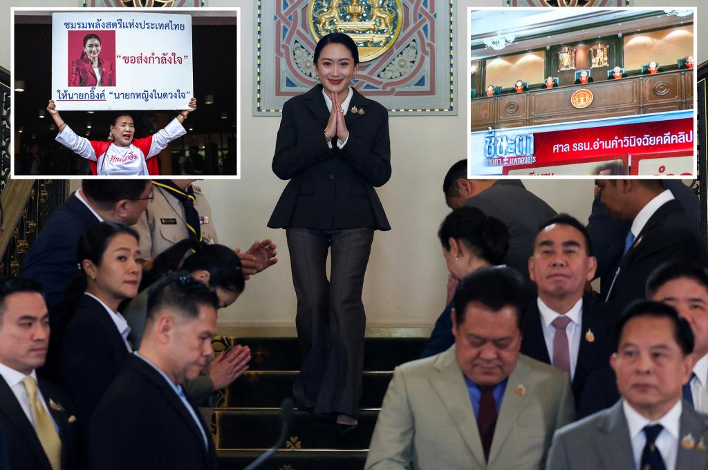 Prime Minister of Thailand removed from office due to questionable phone conversation with Cambodian leader