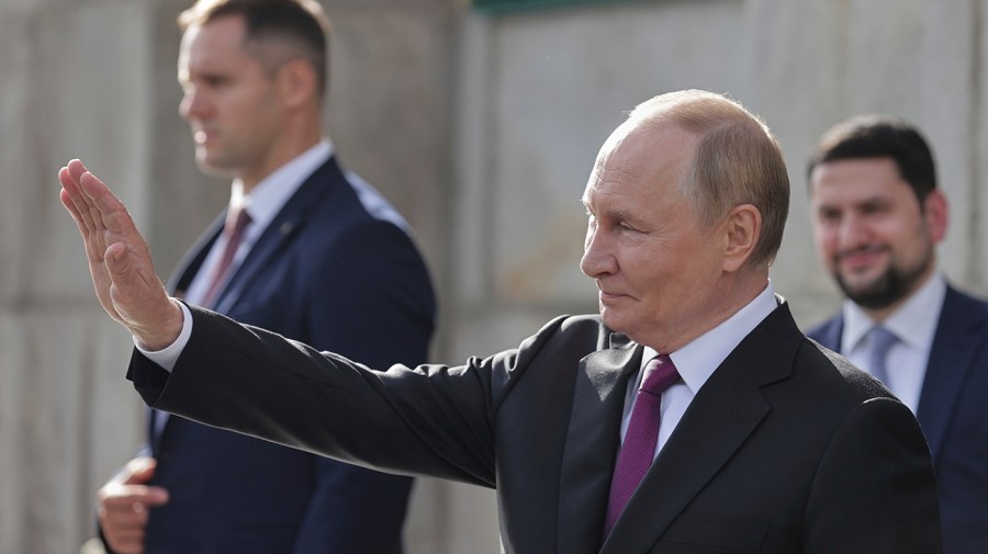 Putin showcases relations with India and China before upcoming Trump meeting