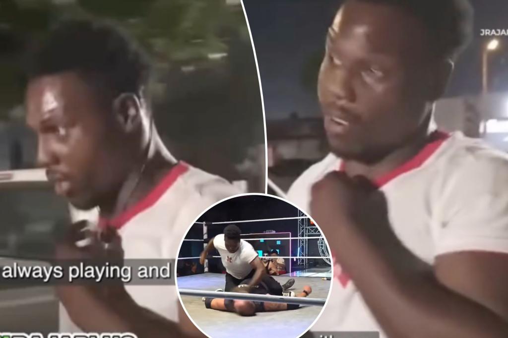 Raja Jackson video surfaces following brutal assault that leaves wrestler unconscious
