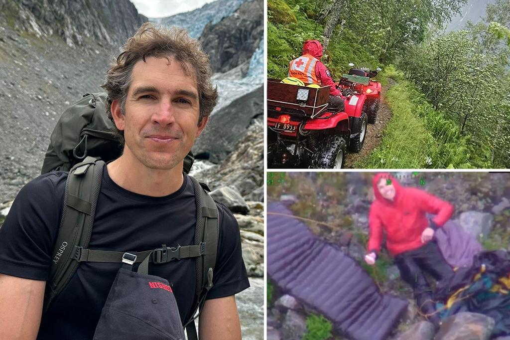 Reporter lived on his own urine after tumbling down a cliff while hiking