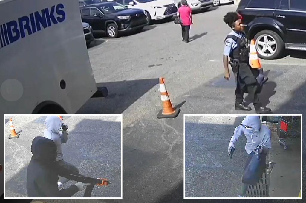 Robbers in Pennsylvania stole over $700,000 in a Brinks truck robbery, according to police.