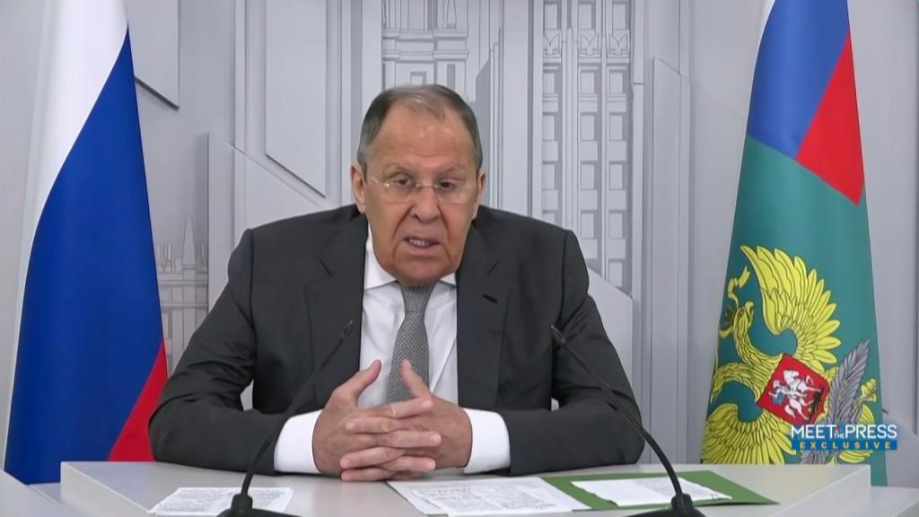 Russia's foreign minister sets new conditions for a potential Putin-Zelensky meeting