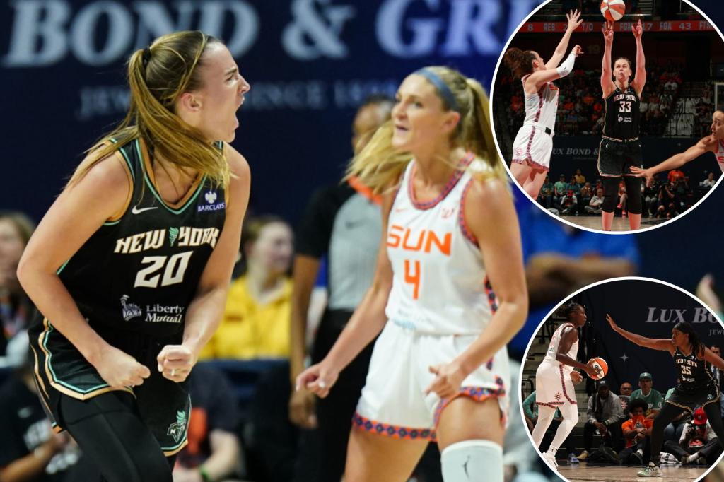 Sabrina Ionescu scores 36 points as Liberty end four-game losing streak