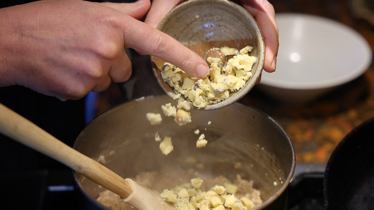 Savory oatmeal breakfast trend replaces sweet toppings with eggs, cheese, and chili