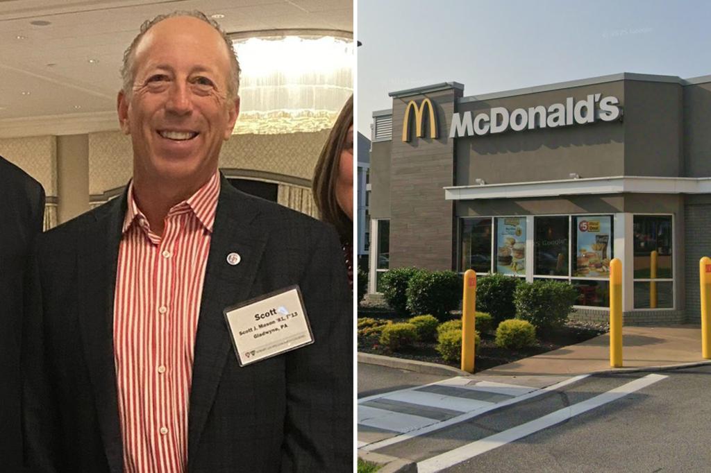 Scott Mason takes job at McDonald's after confessing to almost $25 million in theft.