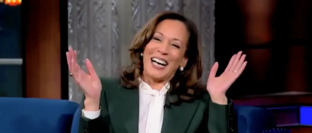 See Kamala Harris Giggling Heartily When Inquired About the Topic of Her New Book