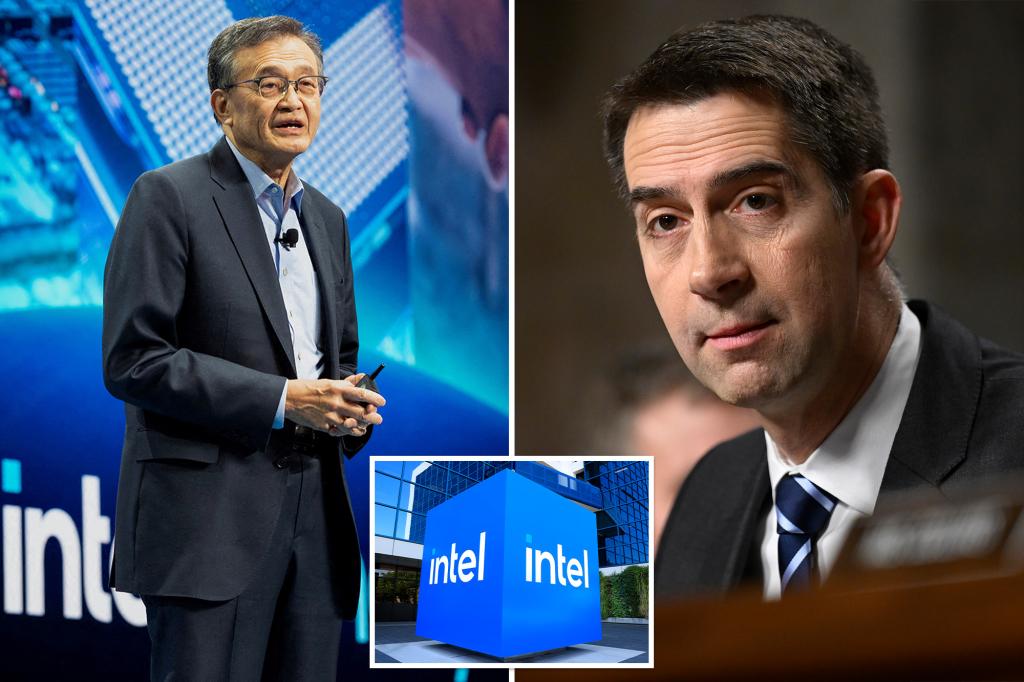 Senator Tom Cotton from the GOP challenges new Intel CEO Lip-Bu Tan about supposed connections to the Chinese military