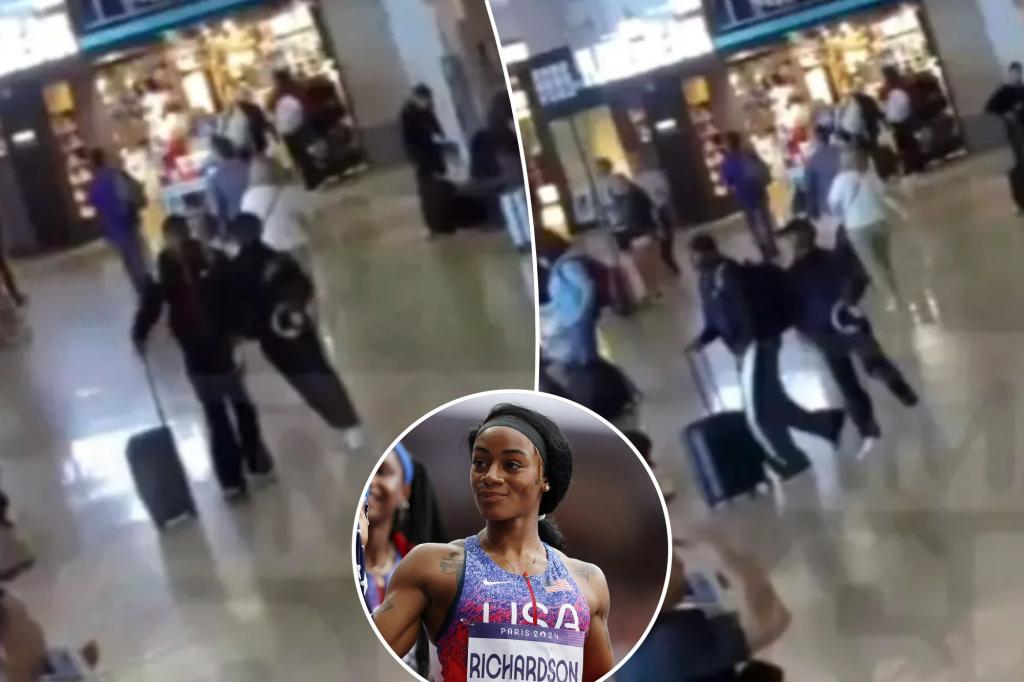 Sha’Carri Richardson reportedly pushed her boyfriend prior to her arrest