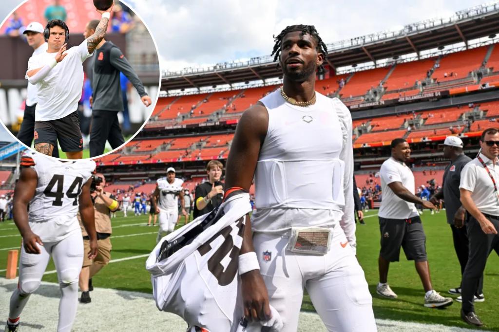 Shedeur Sanders joins the Browns' roster with one question still open