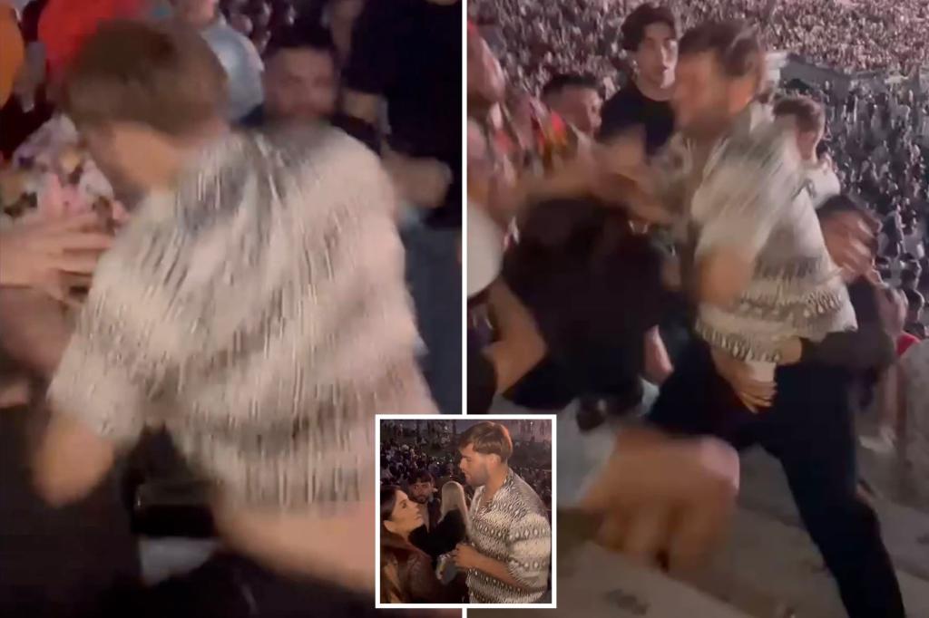 Shocking video reveals a violent attack on a woman at a Rüfüs Du Sol concert in the Rose Bowl