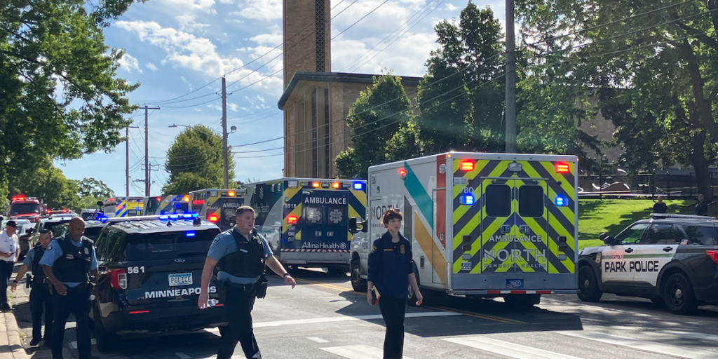 Shooter attacks Catholic church; authorities report approximately 20 victims