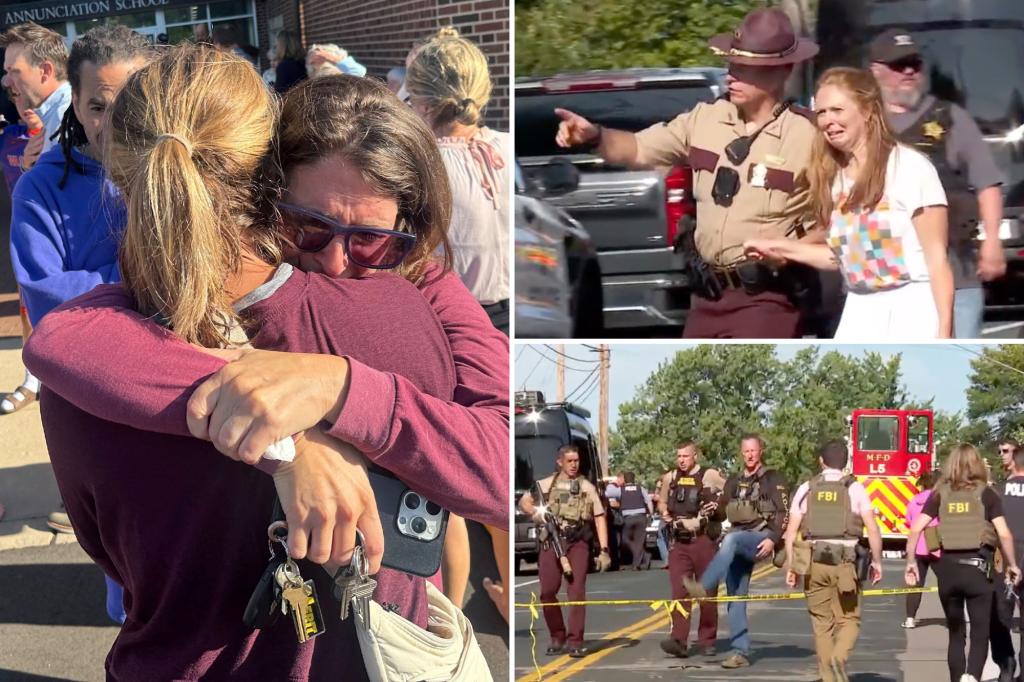 Shooting incident reported at a Catholic school and church in Minneapolis
