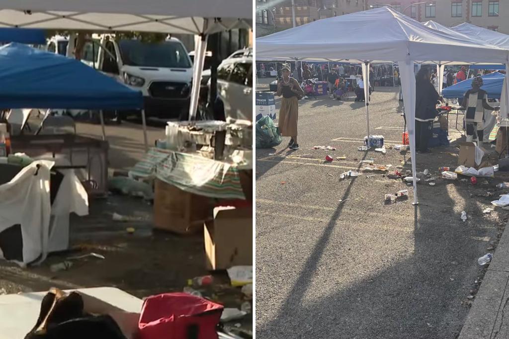 Six hurt when vehicle crashes into festival in Pittsburgh after driver forgot to engage park.
