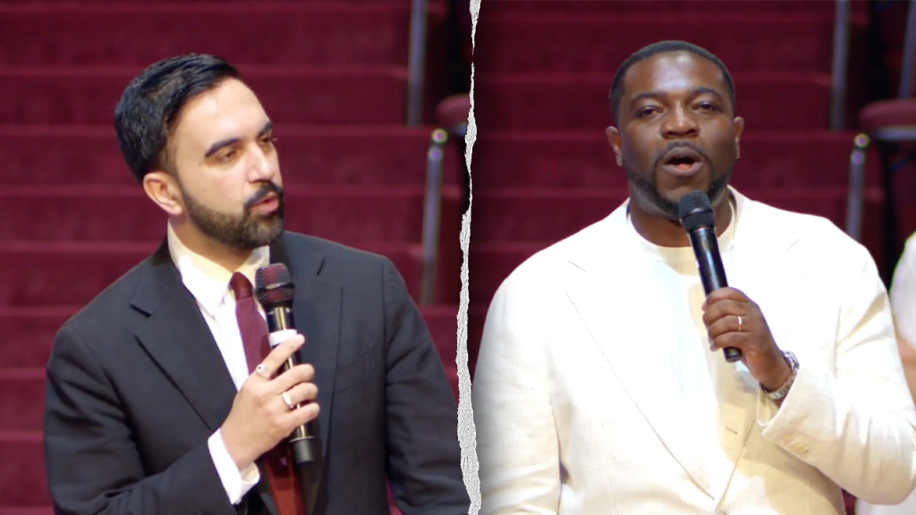 Socialist candidate for NYC mayor visits church with a contentious pastor