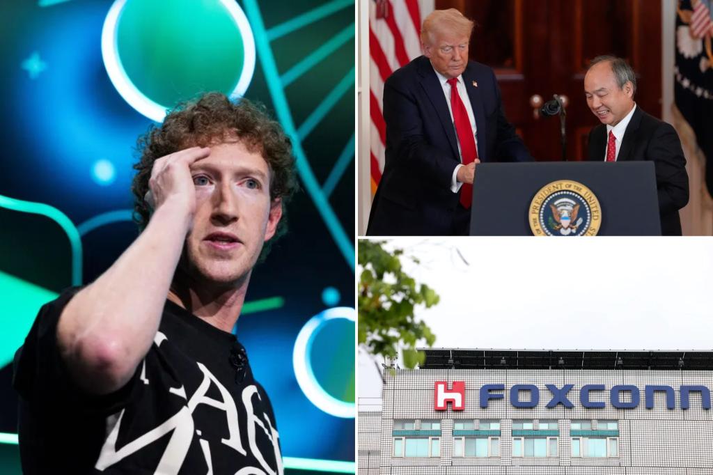 SoftBank and Meta advance in data center efforts by acquiring an EV facility and outlining financing strategies