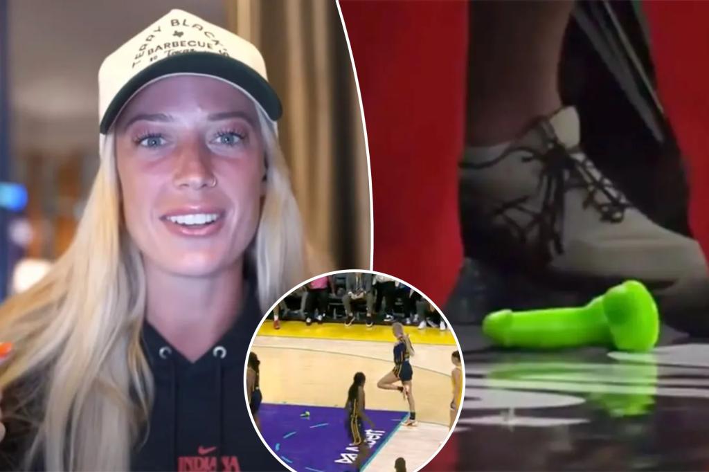 Sophie Cunningham's mother advised her to be careful of flying dildos.