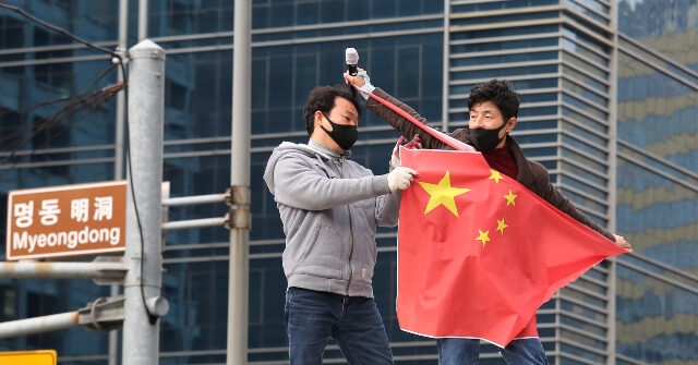 South Korea Starts Investigation Into Conservatives for Ripping Chinese Flag