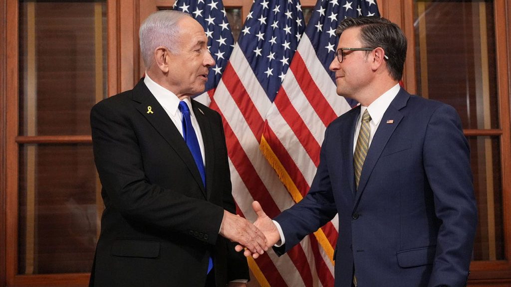 Speaker Johnson visits the West Bank to have dinner with Netanyahu