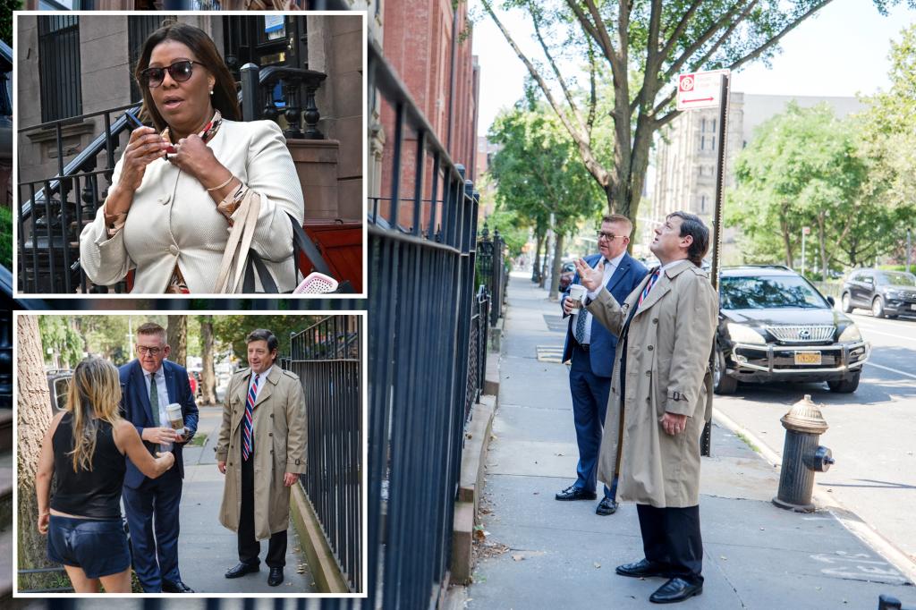 Special Attorney Ed Martin visits Tish James' home linked to 'mortgage fraud'