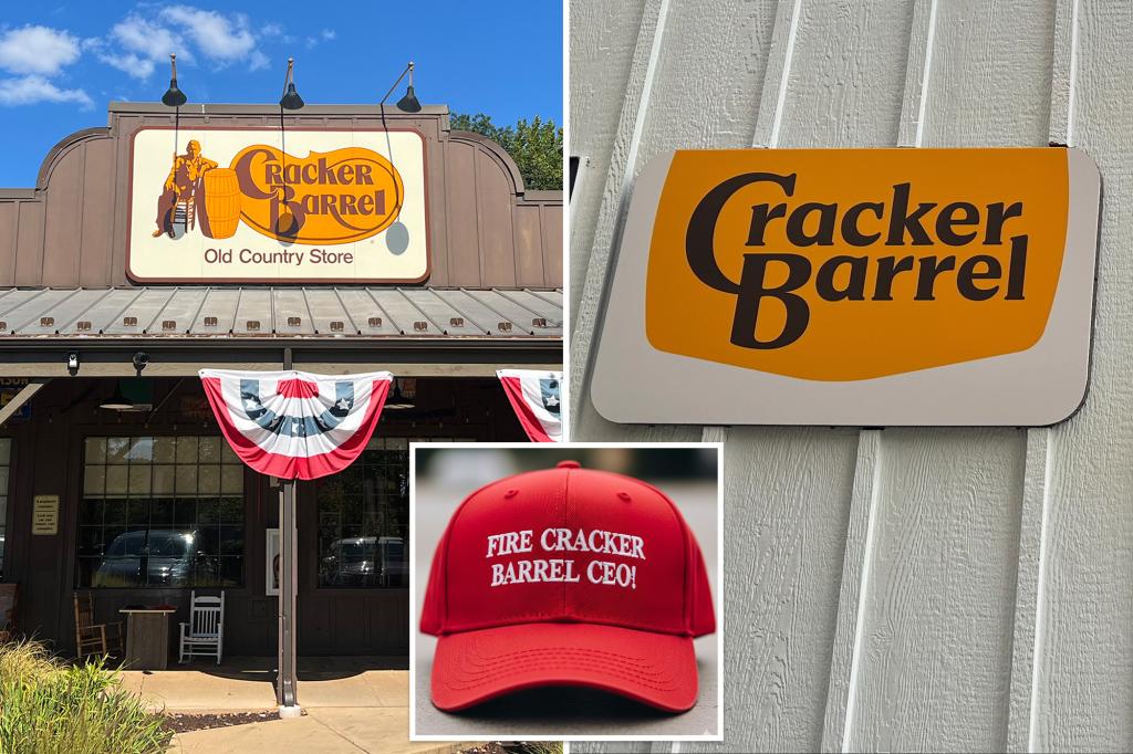 Steak 'N Shake calls for the termination of Cracker Barrel's CEO and reveals MAGA-inspired hats